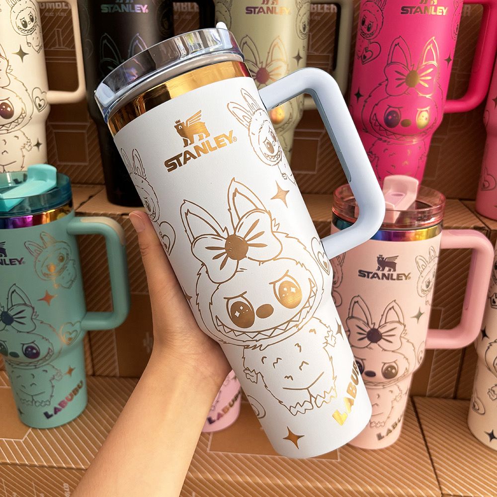 🔥 Labubu Insulated Cute Cup 40 OZ ✈️Free Shipping