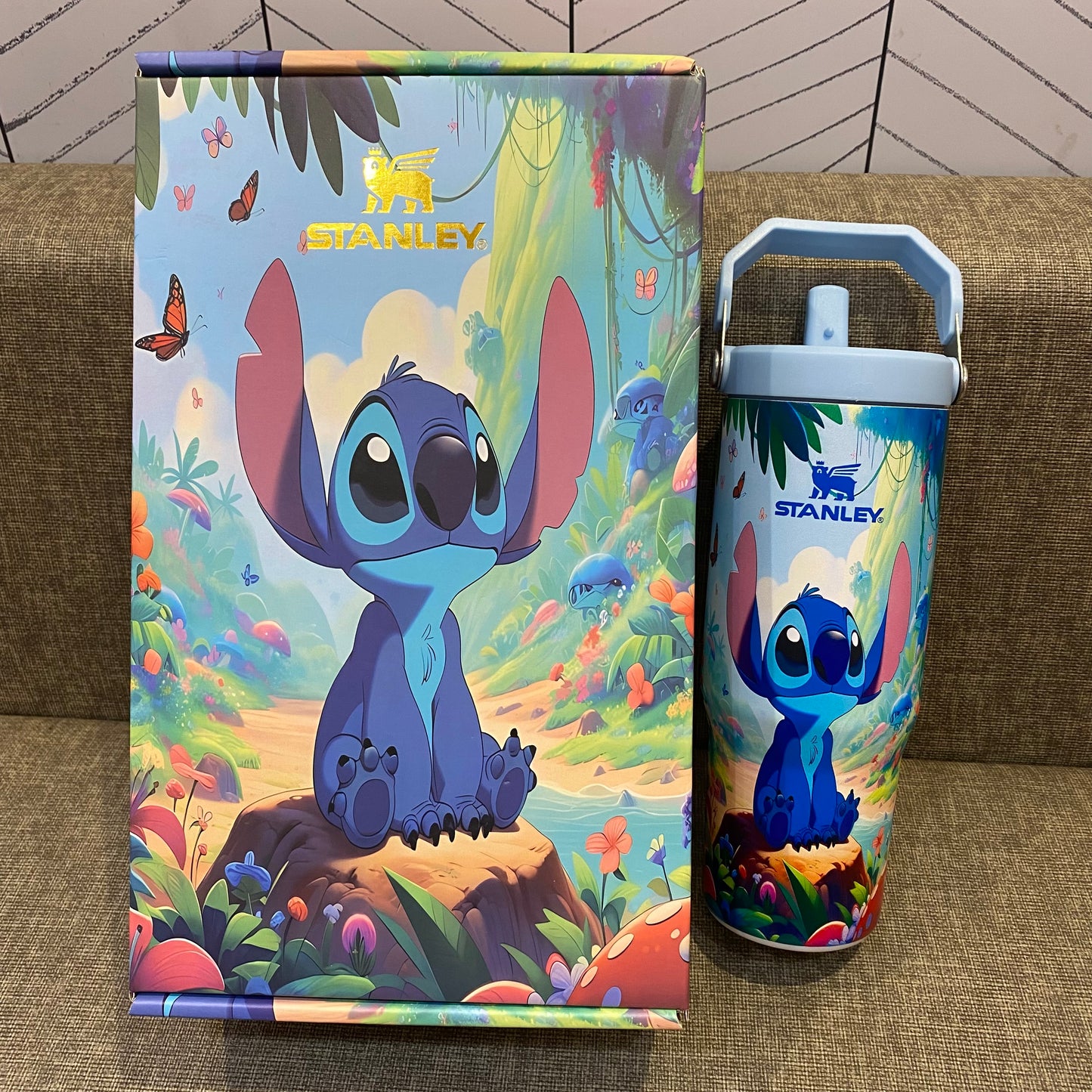 🔥30OZ Stitch Insulated Tumbler Gift Box