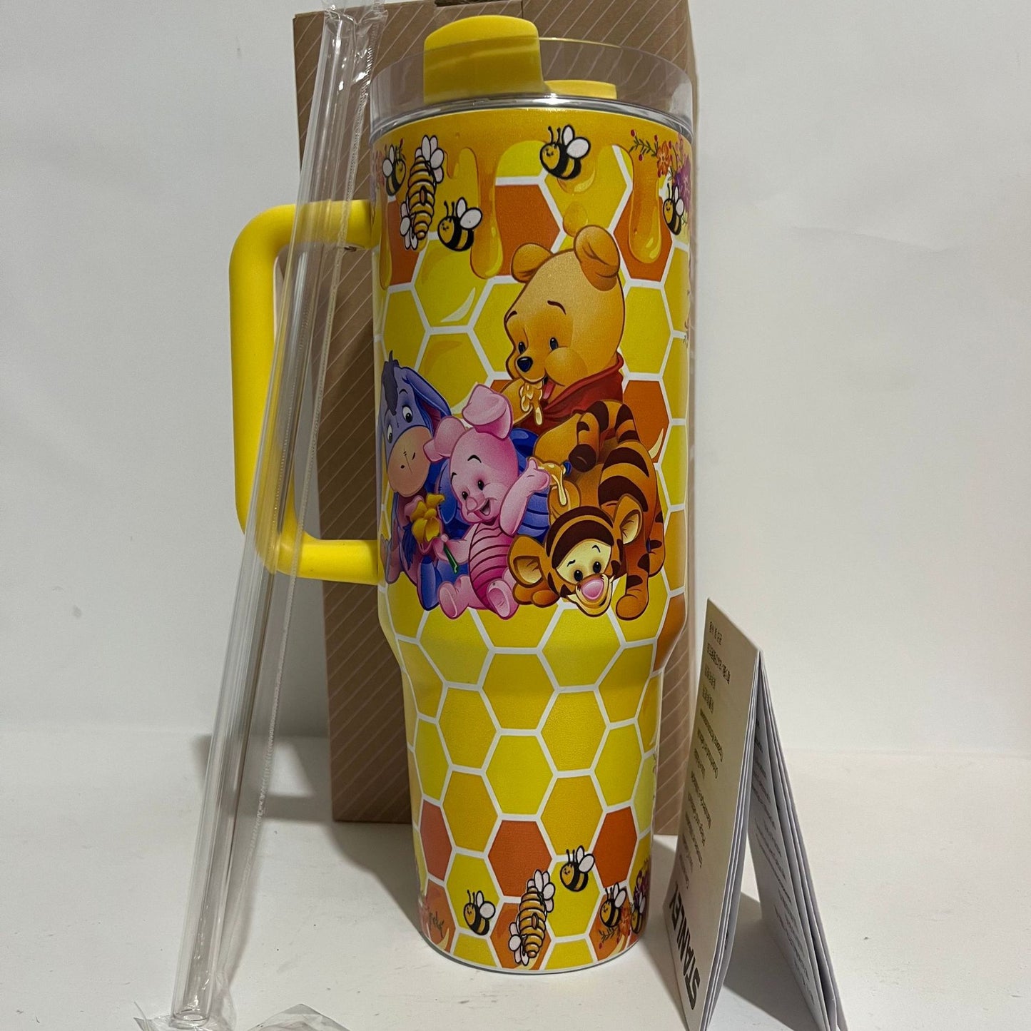 🔥40oz Winnie The Pooh Tumbler Gift Box 🚢Free Shipping🚢