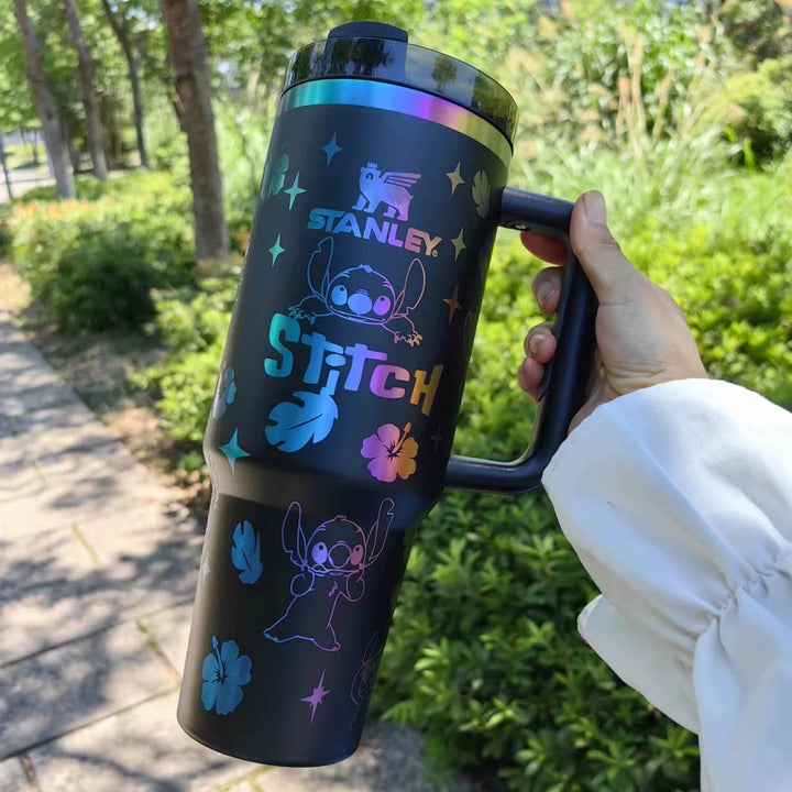 🔥40oz Stitch Stainless Steel Vacuum Insulated Tumbler
