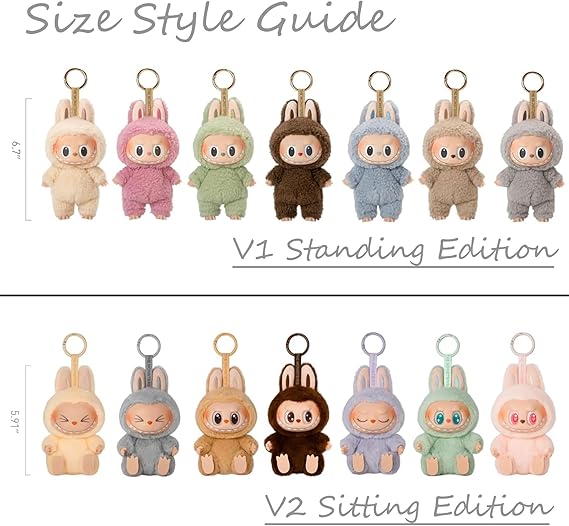 🔥Labubu Plush Keychain
