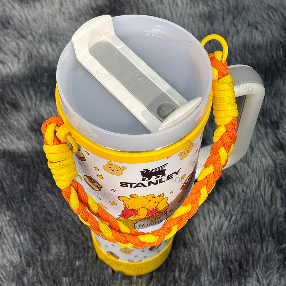 🔥40oz Winnie The Pooh Tumbler with Accessory🚢Free Shipping🚢