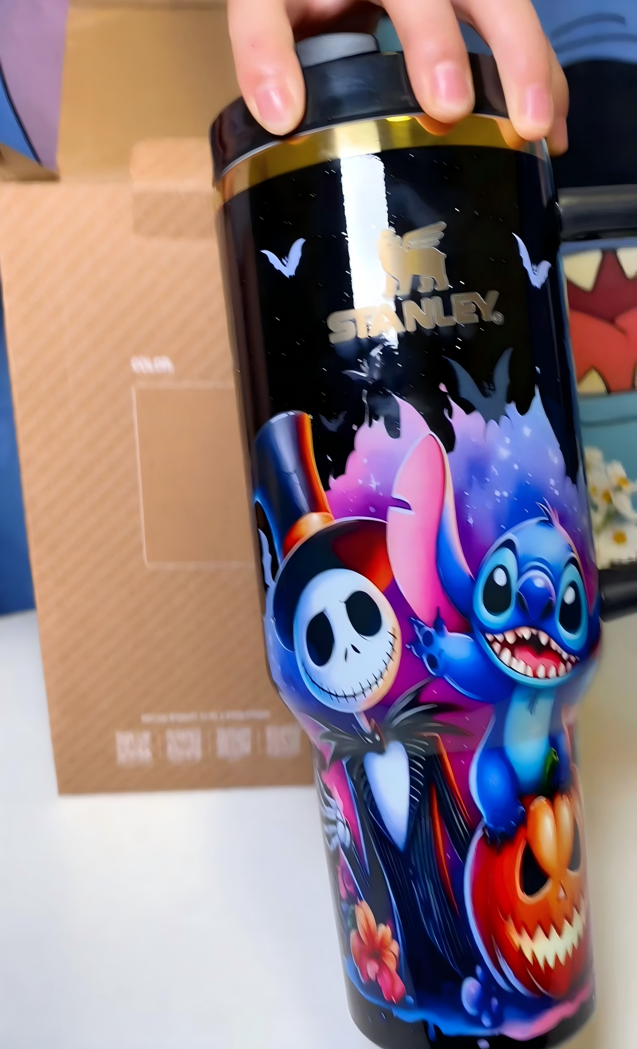 🔥Stitch x Jack Insulated Cup Gift Box with Straw and Topper