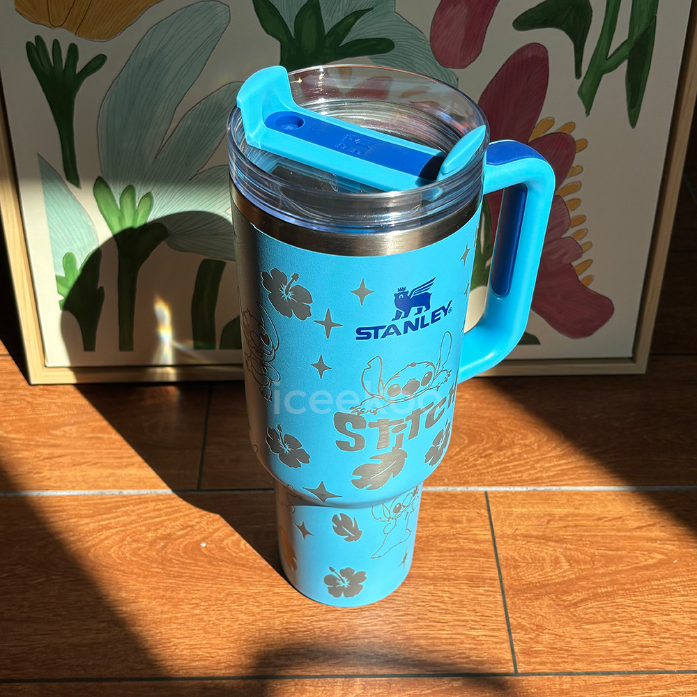 🔥40oz Stitch Stainless Steel Vacuum Insulated Tumbler