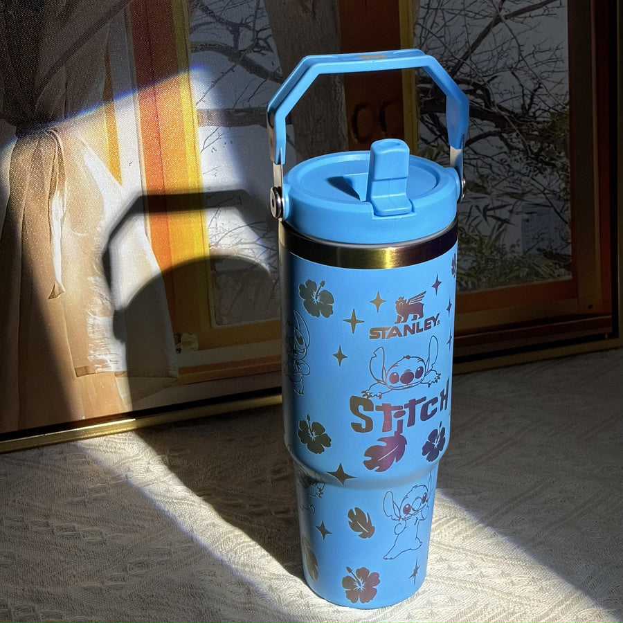 🔥40oz Stitch Stainless Steel Vacuum Insulated Tumbler