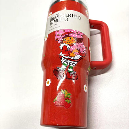 🔥Strawberry Shortcake Limited Edition 40 0z Tumbler