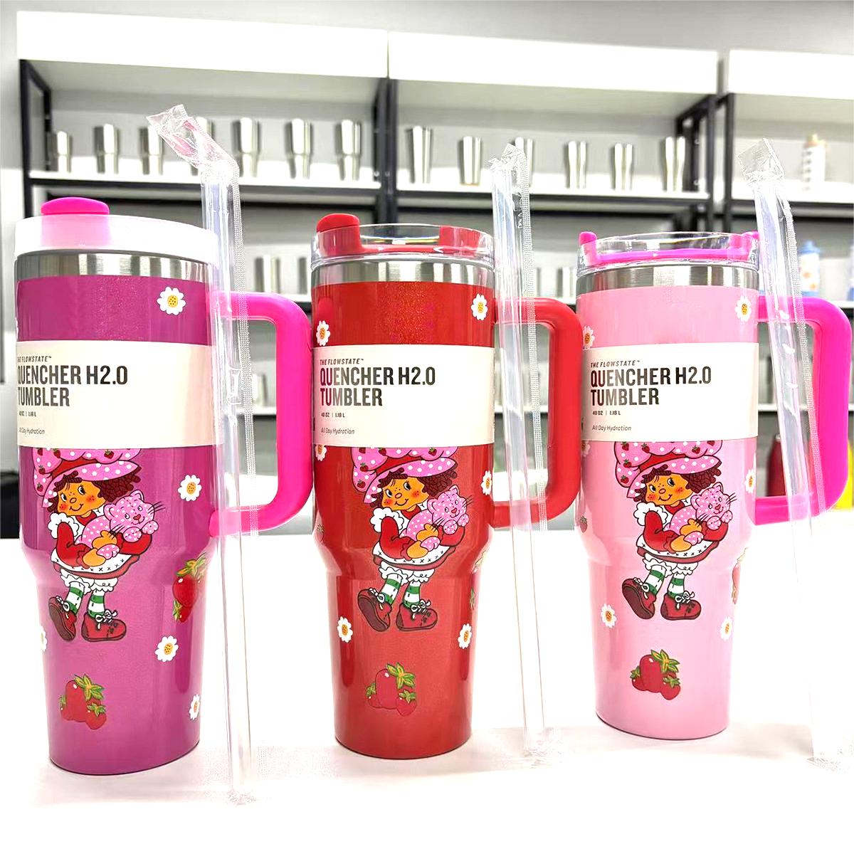 🔥Strawberry Shortcake Limited Edition 40 0z Tumbler