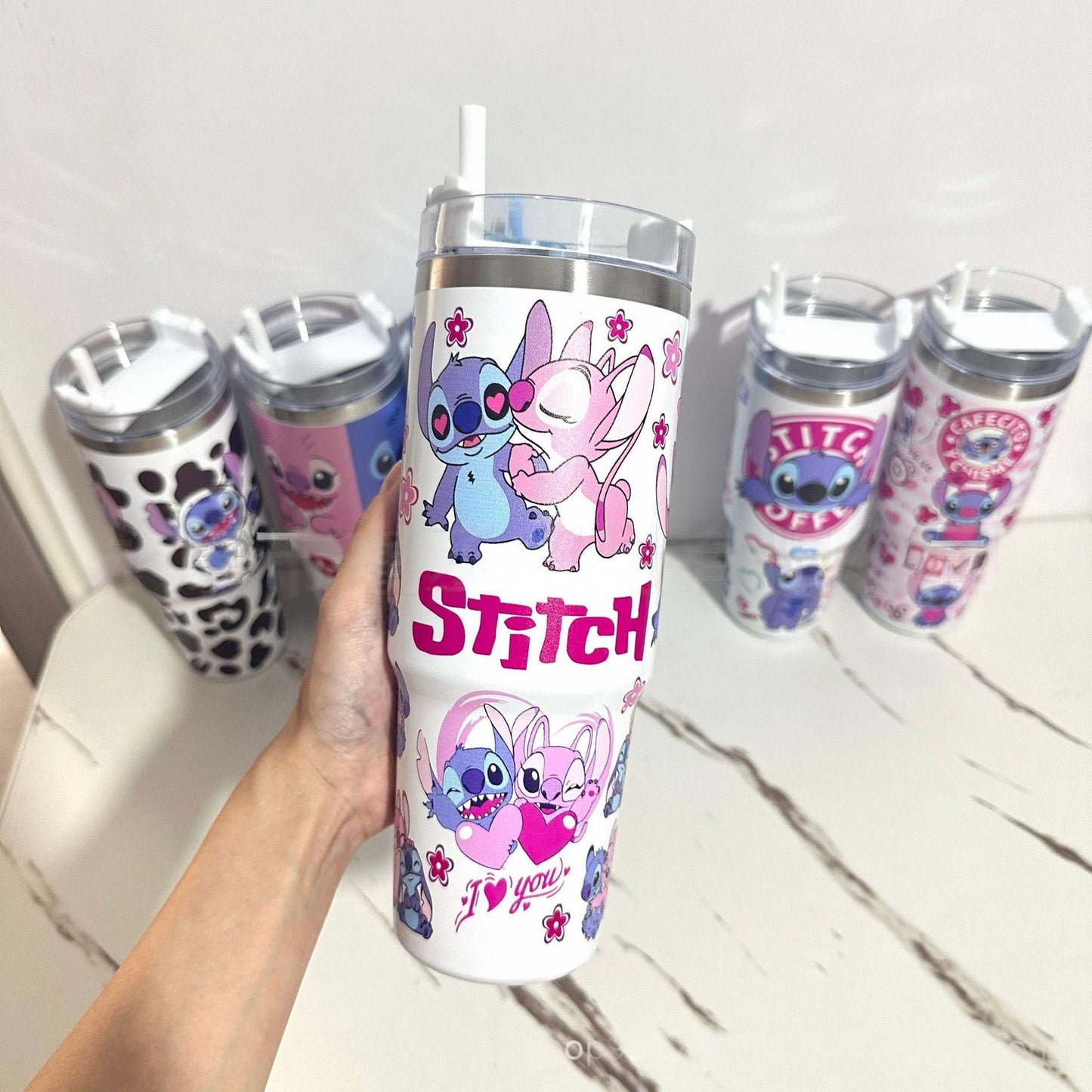 🔥30oz Stitch New Tumbler Cup