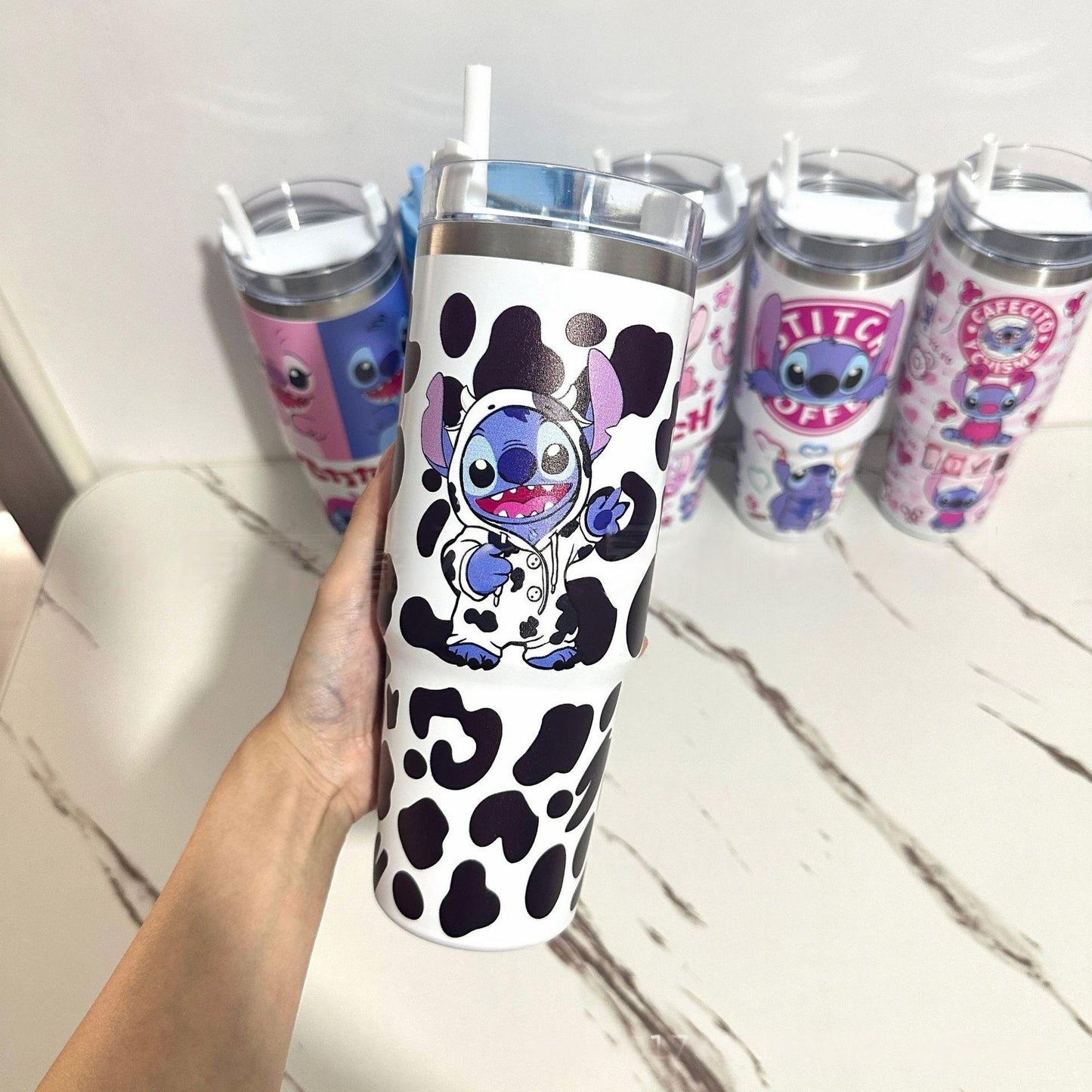 🔥30oz Stitch New Tumbler Cup