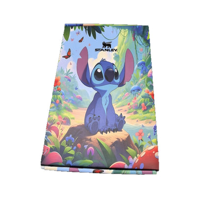 🔥40OZ Stitch Insulated Tumbler Gift Box  Include Straw and Topper