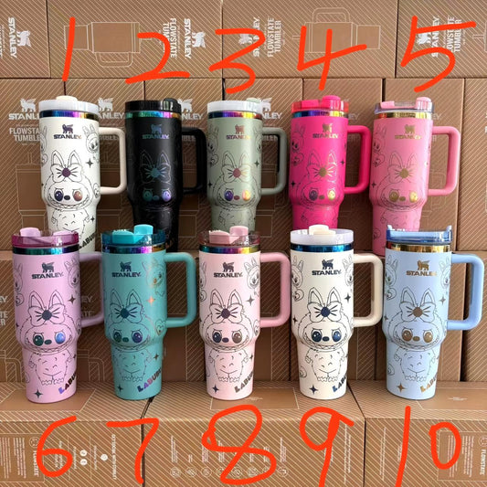 🔥  Labubu Insulated Cute Cup 40 OZ ✈️Free Shipping