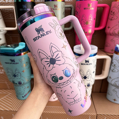 🔥  Labubu Insulated Cute Cup 40 OZ ✈️Free Shipping