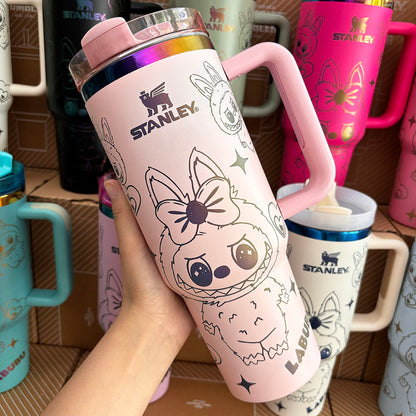 🔥  Labubu Insulated Cute Cup 40 OZ ✈️Free Shipping