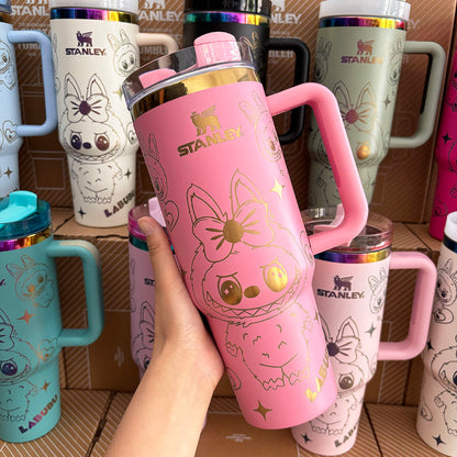 🔥  Labubu Insulated Cute Cup 40 OZ ✈️Free Shipping