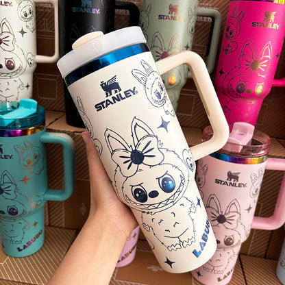 🔥  Labubu Insulated Cute Cup 40 OZ ✈️Free Shipping