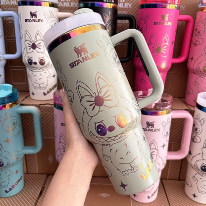 🔥  Labubu Insulated Cute Cup 40 OZ ✈️Free Shipping
