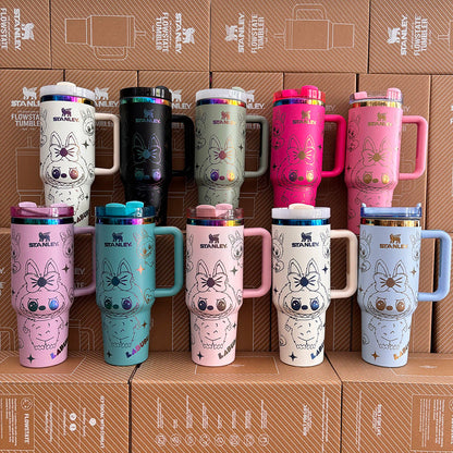 🔥  Labubu Insulated Cute Cup 40 OZ ✈️Free Shipping