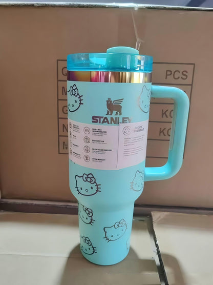 🔥40 OZ Hello Kitty In-Car Insulated Cup