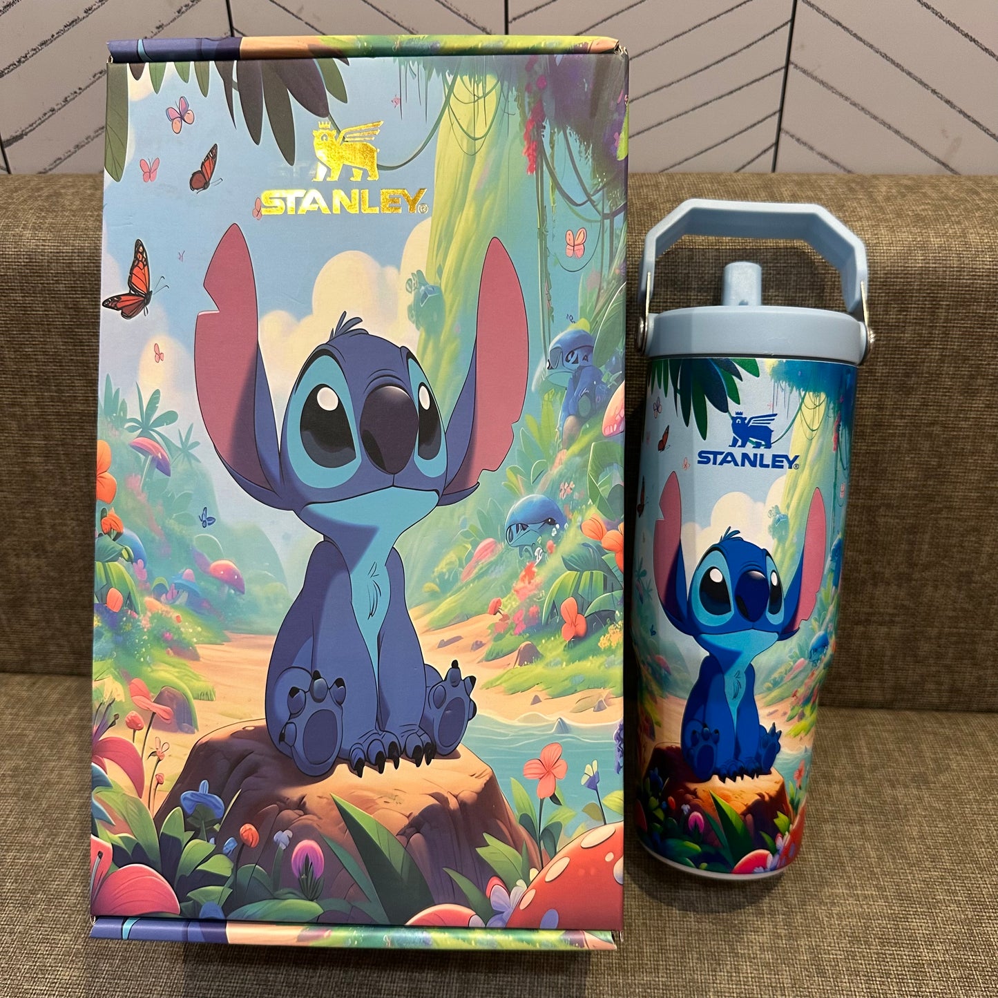 🔥30OZ Stitch Insulated Tumbler Gift Box