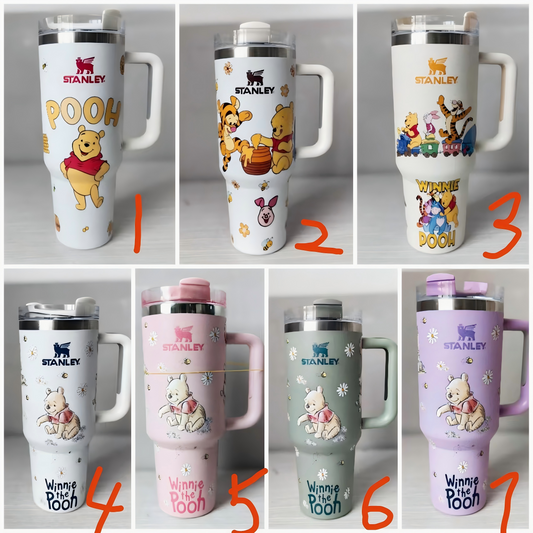 🔥Winnie Pooh Insulated Cup 40 OZ🚚Free Shippment