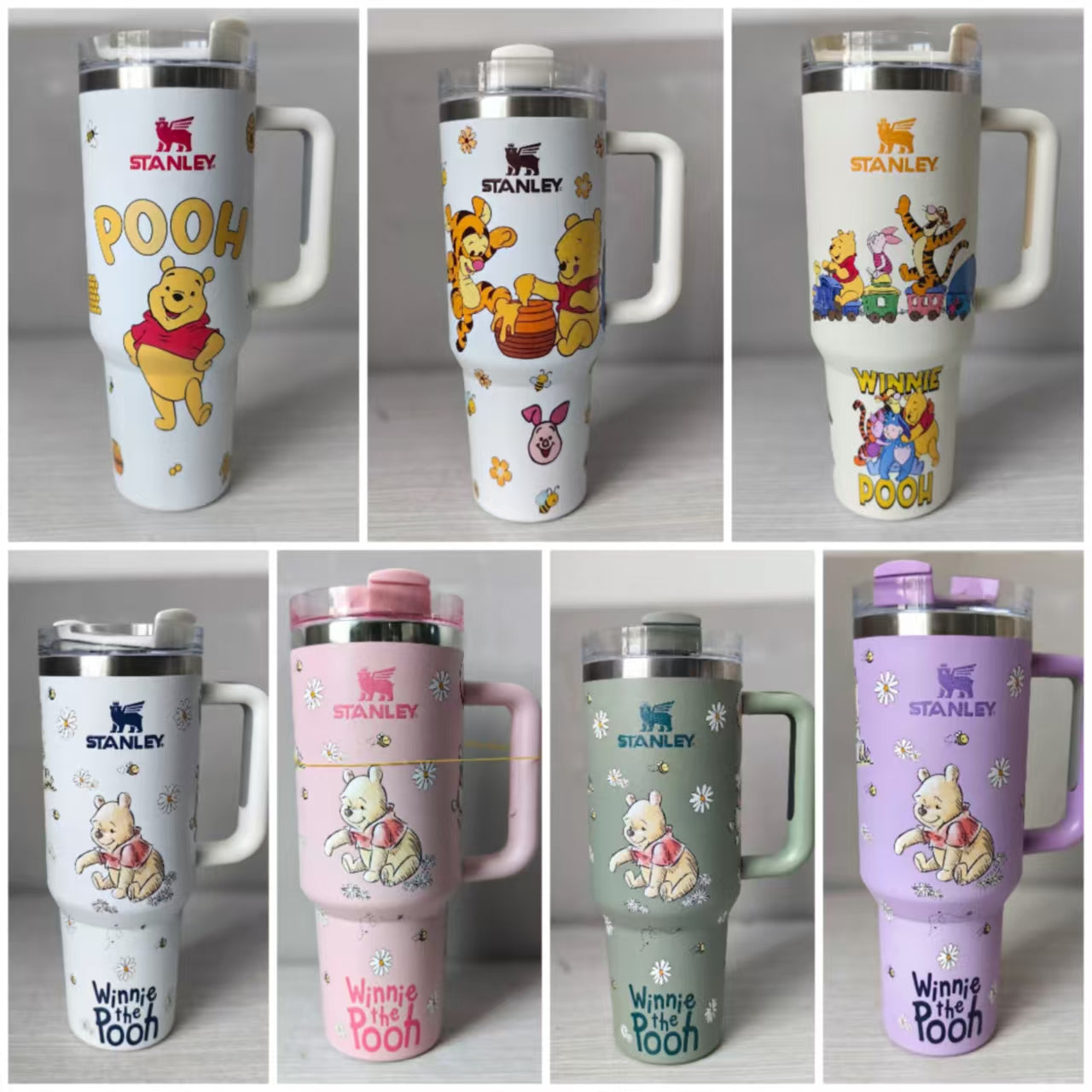 🔥Winnie Pooh Insulated Cup 40 OZ🚚Free Shippment