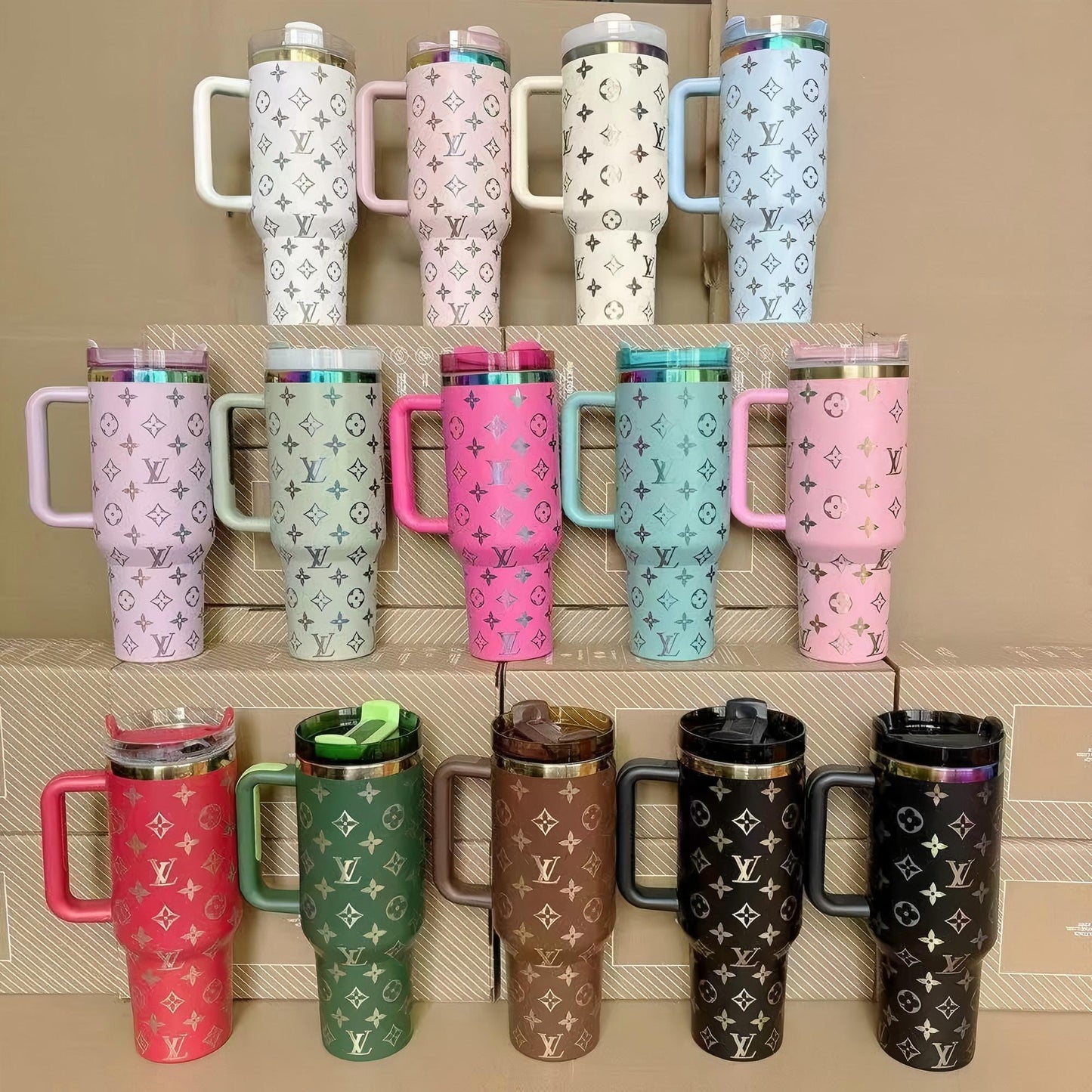 🔥LV Insulated Cup 40OZ ✈️Free Shippment