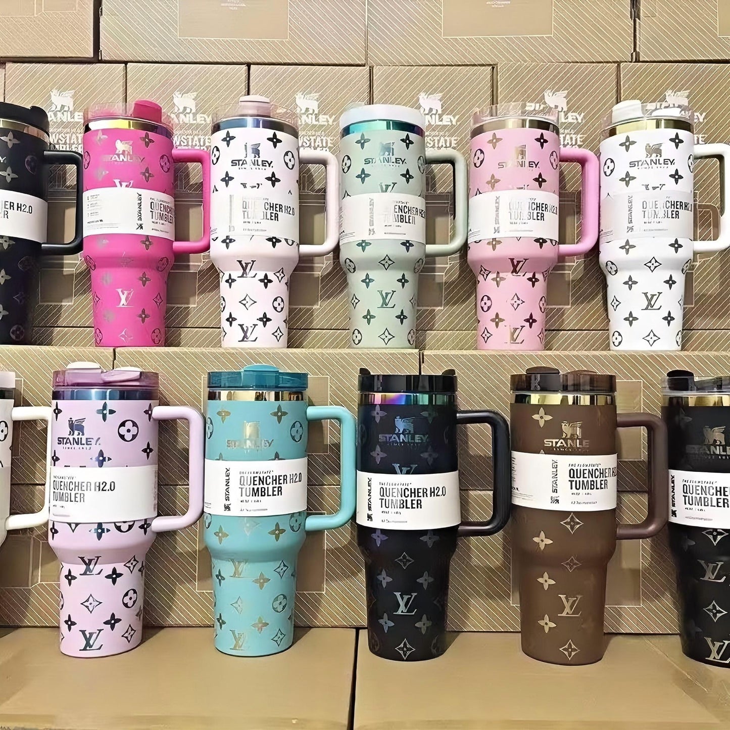 🔥LV Insulated Cup 40OZ ✈️Free Shippment