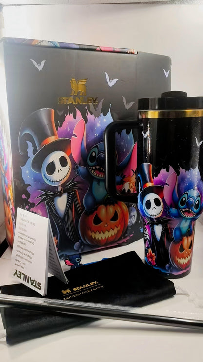 🔥Stitch x Jack Insulated Cup Gift Box with Straw and Topper