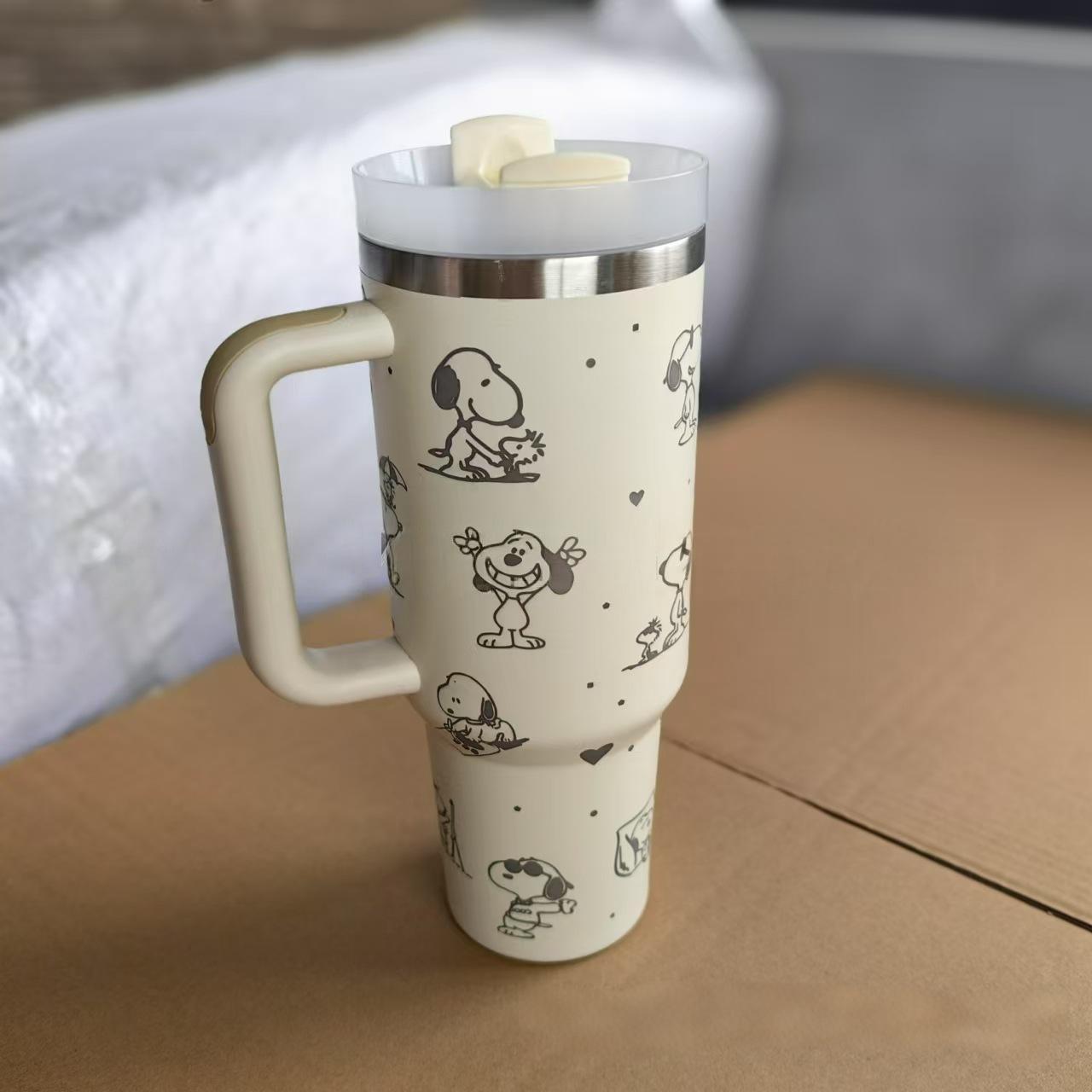 🔥Snoopy  Insulated Tumbler 40OZ ✈️Free Shippment