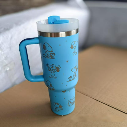 🔥Snoopy  Insulated Tumbler 40OZ ✈️Free Shippment