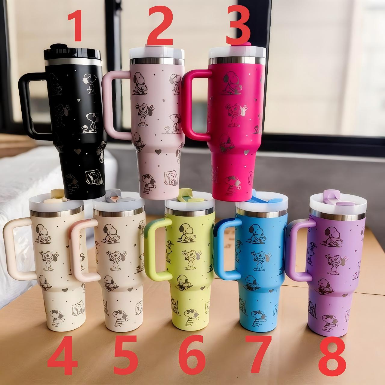 🔥Snoopy  Insulated Tumbler 40OZ ✈️Free Shippment