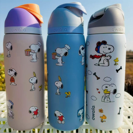 🔥Owala * Snoopy Tumbler 30oz ✈️Free Shippment