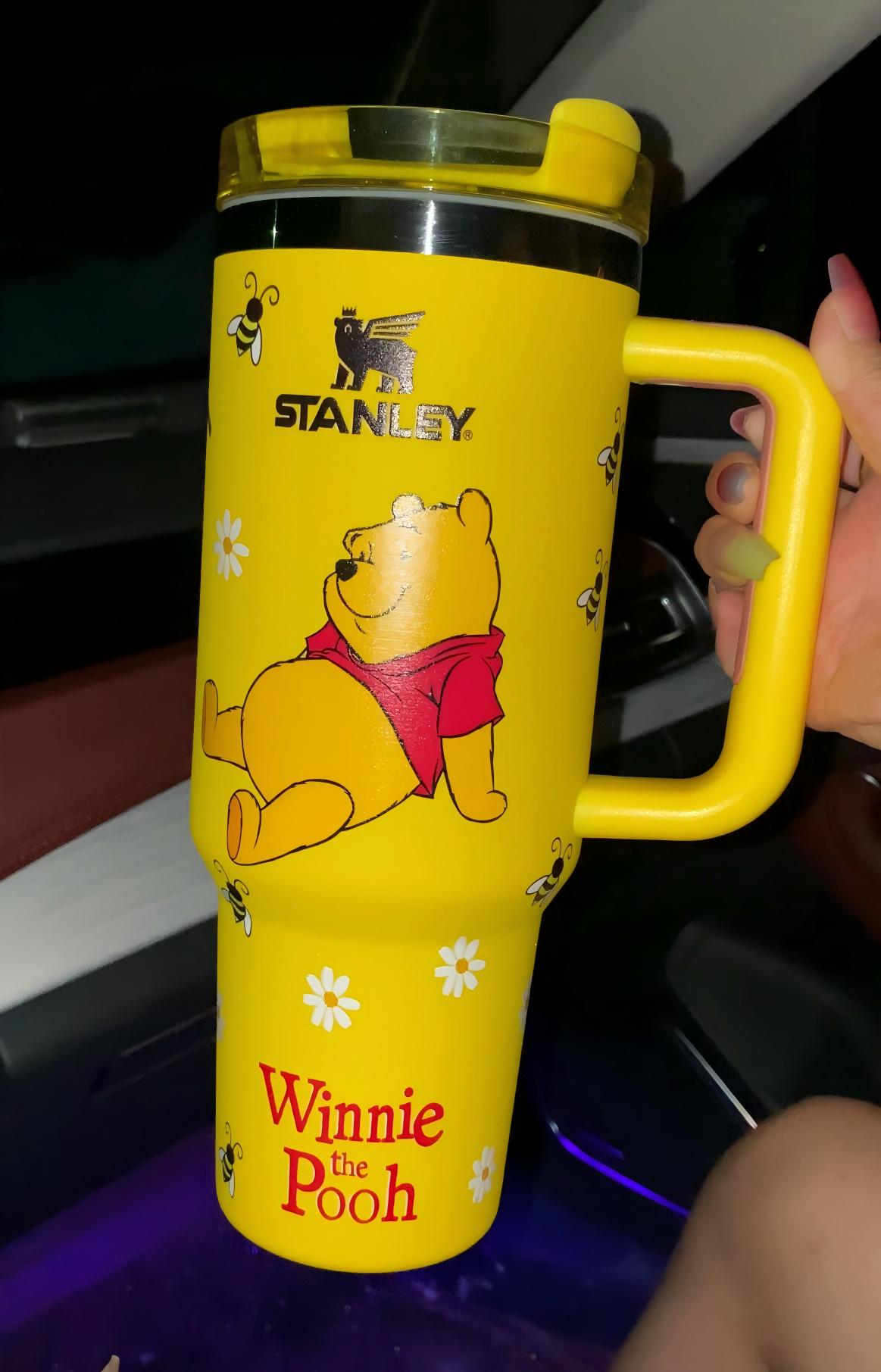 🔥Winnie Pooh Insulated Tumbler Cup 40 OZ🚚Free Shippment