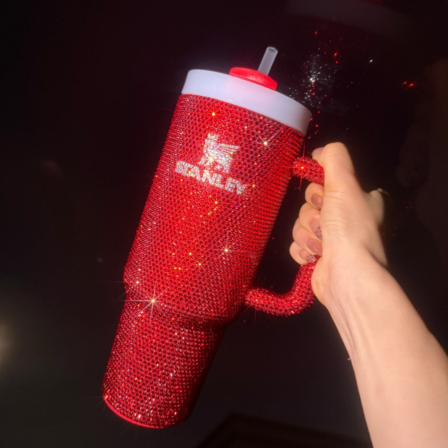 400z DrPepper Tumbler Studded With Diamonds Free Shipping📦