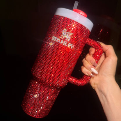 400z DrPepper Tumbler Studded With Diamonds Free Shipping📦