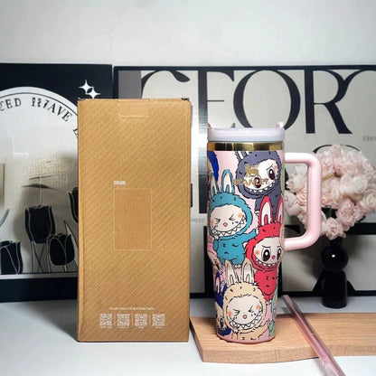 🔥  Labubu Insulated Cup 40 OZ ✈️Free Shipping