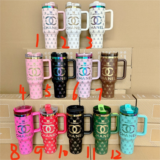 🔥 Chanel Insulated Cup 40oz Free Shippment