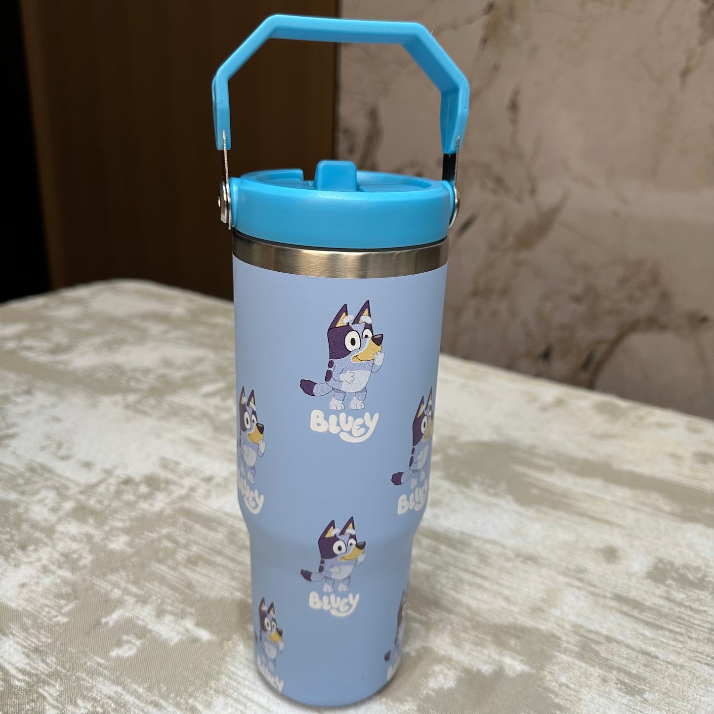 🔥  Bluey Insulated Cup 30 OZ ✈️Free Shipping