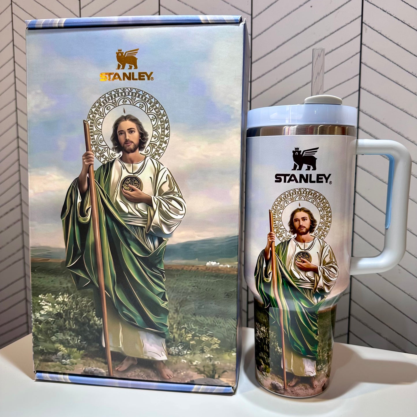 🔥 Jesus Insulated Cup with Gift Box 40 OZ ✈️Free Shipping