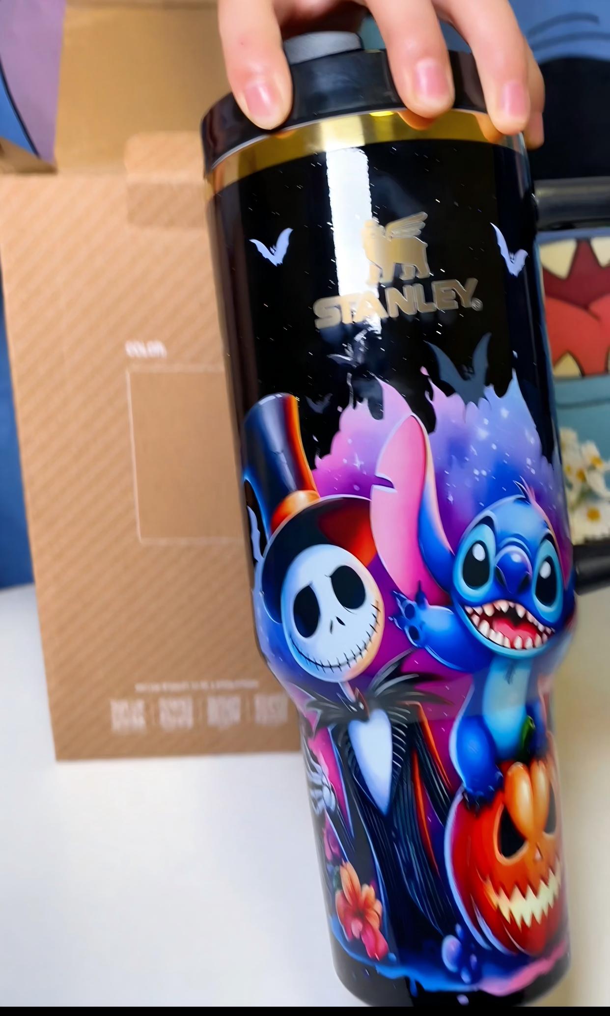 🔥Stitch x Jack Insulated Cup Gift Box with Straw and Topper