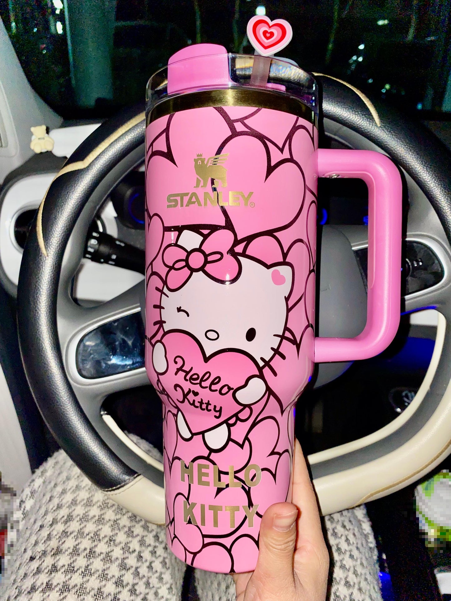 🔥Hello Kitty Insulated Cup Gift Box 40OZ Include Straw and Topper
