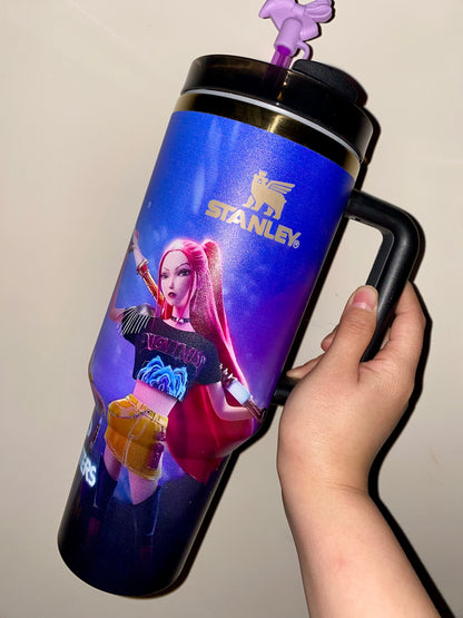 🔥K-POP  Insulated Cup Gift Box 40OZ Include Straw and Topper