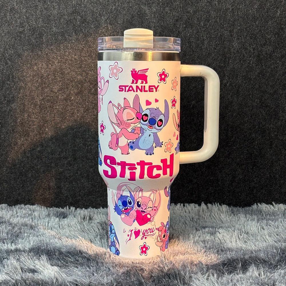 🔥Stitch And Angel Insulated Tumbler 40oz 🚢Free Shipping🚢