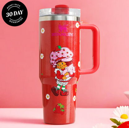 🔥Strawberry Shortcake Limited Edition 40 0z Tumbler
